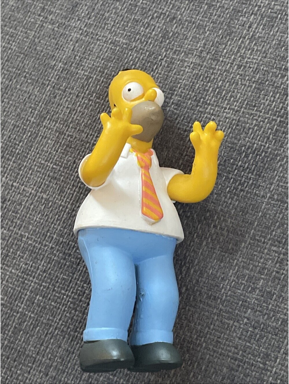 The Simpsons Homer With Tie PVC Figure 2007 Fox Cake Topper Toy